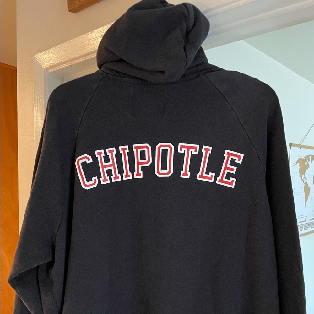 Chipotle Zip Up Hoodie Sweatshirt